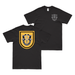 Double-Sided 1st Special Forces Group (1st SFG) Logo T-Shirt Tactically Acquired Small Black 