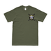 1st SBCT 2d ID "Ghost Brigade" Left Chest Emblem T-Shirt Tactically Acquired Military Green Small 