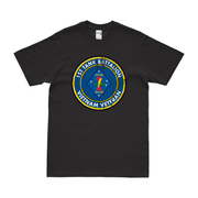 1st Tank Battalion Vietnam Veteran USMC T-Shirt Tactically Acquired Black Distressed Small