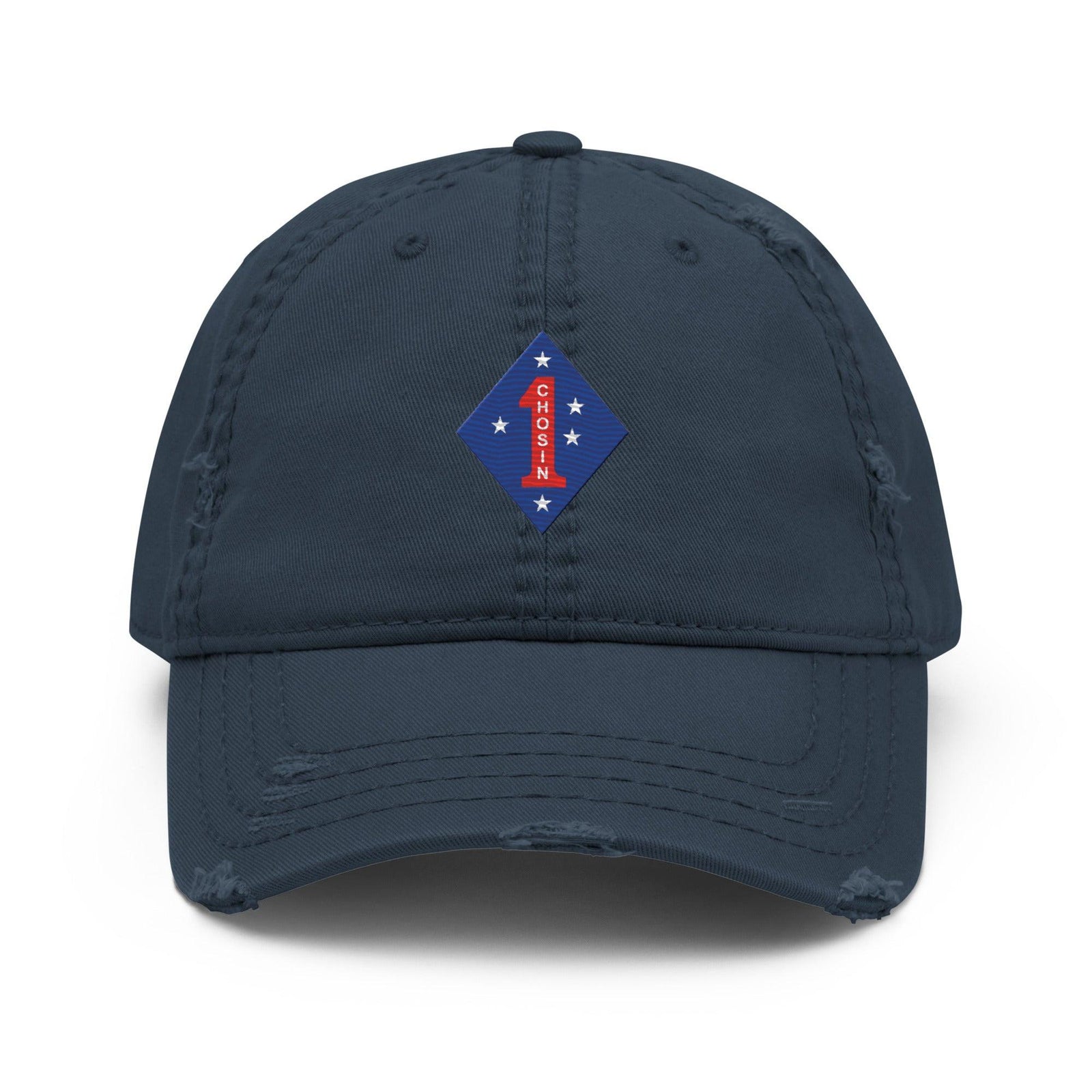1st Marine Division "Chosin" Korean War Logo Embroidered Dad Hat Tactically Acquired Navy  