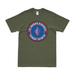 1st Marine Regiment Combat Veteran T-Shirt Tactically Acquired Small Distressed Military Green