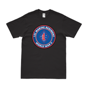1st Marine Regiment World War II T-Shirt Tactically Acquired Small Clean Black
