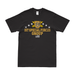 Patriotic 1st Special Forces Group (1st SFG) T-Shirt Tactically Acquired Black Distressed Small