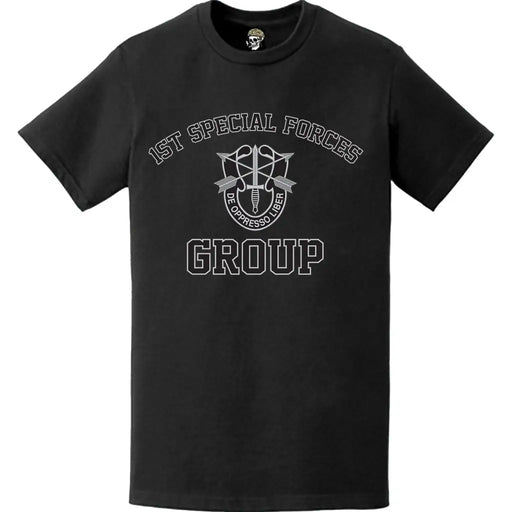 Special Forces 1st Group De Oppresso Liber T-Shirt Tactically Acquired   
