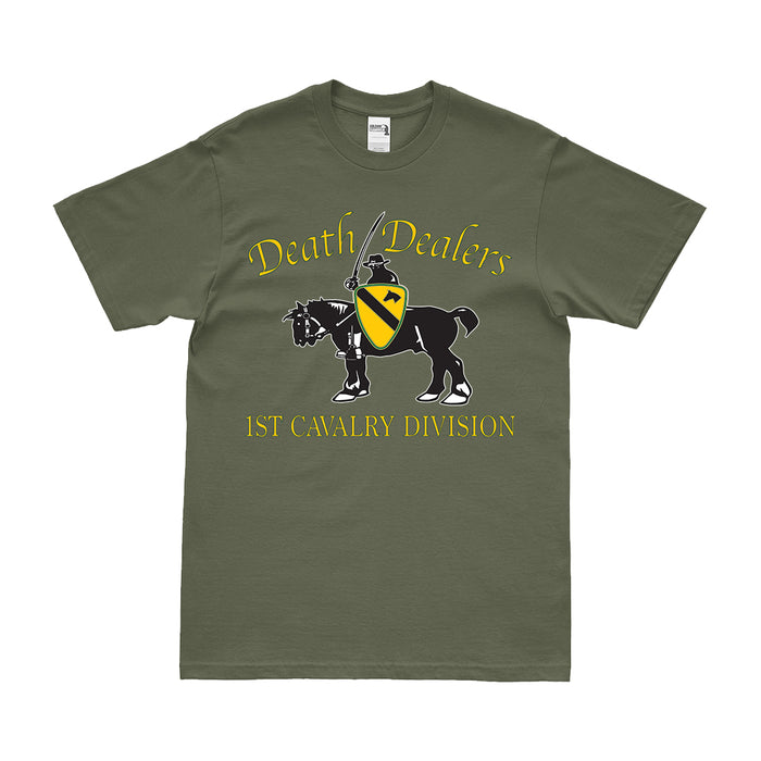 U.S. Army 1st Cavalry Division "Death Dealers" T-Shirt Tactically Acquired   