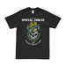 1st Special Forces Group (1st SFG) Snake Eaters Skull T-Shirt Tactically Acquired Small Black 