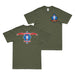 Double-Sided 1st Recon Bn Camp Reasoner Vietnam T-Shirt Tactically Acquired Military Green Small 