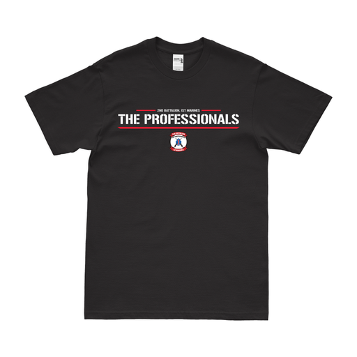 2nd Battalion 1st Marines (2/1) 'The Professionals' Motto T-Shirt Tactically Acquired   