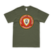 2nd Bn 10th Marines (2/10 Marines) Motto T-Shirt Tactically Acquired Military Green Distressed Small
