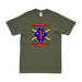 2nd Bn 11th Marines (2/11 Marines) Unit Logo T-Shirt Tactically Acquired Military Green Distressed Small