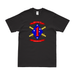 2nd Bn 11th Marines (2/11 Marines) Unit Logo T-Shirt Tactically Acquired Black Distressed Small