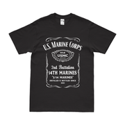 2nd Battalion 14th Marines (2/14 Marines) Whiskey Label T-Shirt Tactically Acquired   