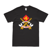 2nd Bn 14th Marines (2/14 Marines) Unit Logo T-Shirt Tactically Acquired   