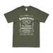 2-187 Infantry 'Raider Rakkasans' Whiskey Label T-Shirt Tactically Acquired Military Green Small 