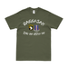 2-187 Infantry Rakkasan Raiders T-Shirt Tactically Acquired Military Green Distressed Small