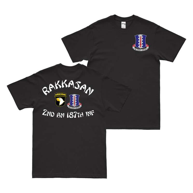 Double-Sided 2-187 Infantry Regiment PT T-Shirt