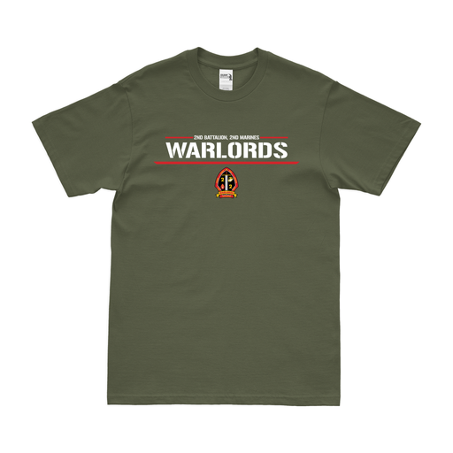 2/2 Marines 'Warlords' Motto T-Shirt Tactically Acquired   