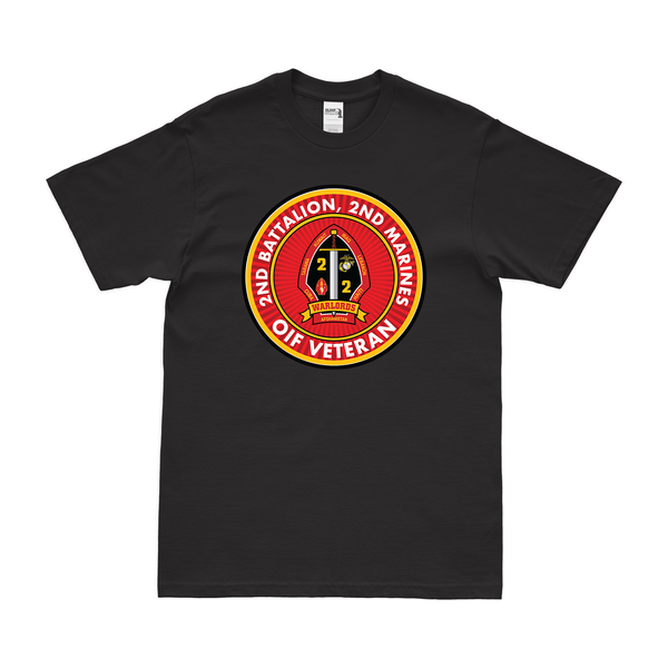 2nd Bn 2nd Marines (2/2 Marines) OIF Veteran T-Shirt