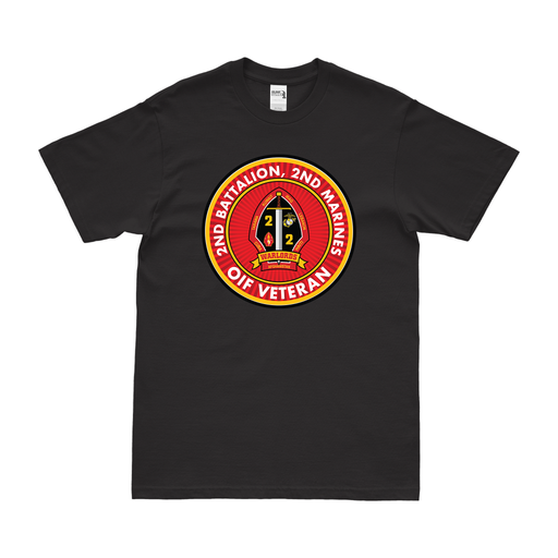 2nd Bn 2nd Marines (2/2 Marines) OIF Veteran T-Shirt Tactically Acquired   