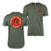 Double-Sided 2/2 Marines "Warlords" Motto T-Shirt Tactically Acquired Military Green Small 