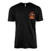 2/2 Marines Logo Left Chest Emblem T-Shirt Tactically Acquired Black Small 