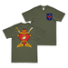 Double-Sided 2-23 Marines 23rd Marine Regiment T-Shirt Tactically Acquired Military Green Small 