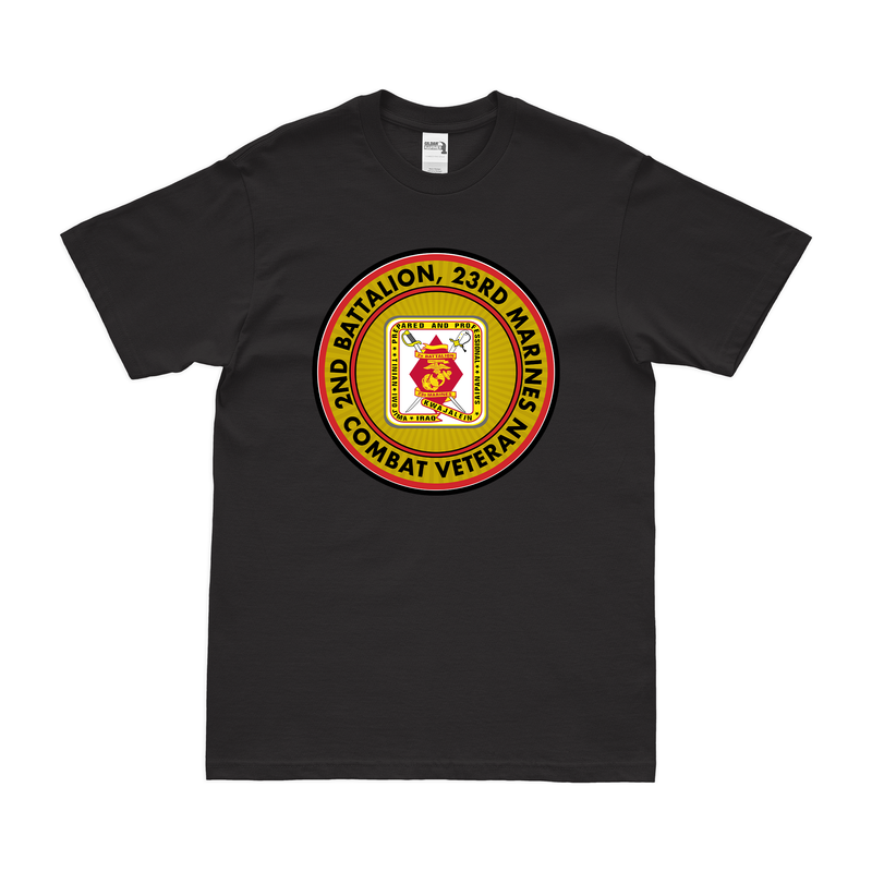 2-23 Marines Combat Veteran T-Shirt