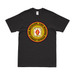 2-23 Marines Combat Veteran T-Shirt Tactically Acquired Black Clean Small