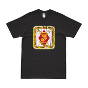 2/23 Marines Unit Logo Emblem T-Shirt Tactically Acquired Black Distressed Small