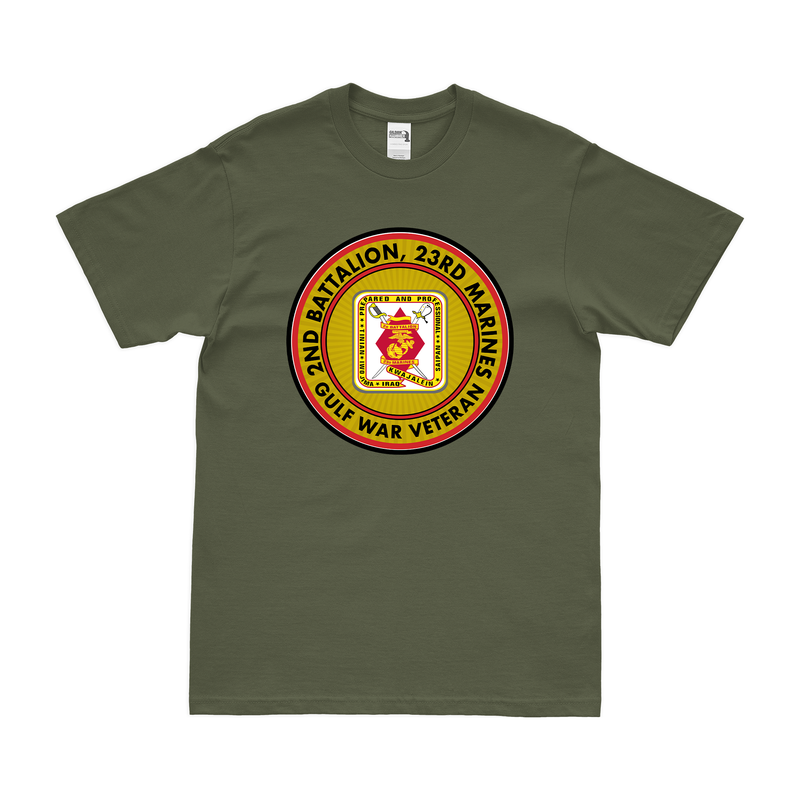 2-23 Marines Gulf War Veteran T-Shirt