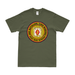 2-23 Marines Gulf War Veteran T-Shirt Tactically Acquired Military Green Distressed Small
