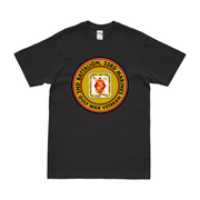 2-23 Marines Gulf War Veteran T-Shirt Tactically Acquired Black Clean Small