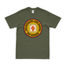 2-23 Marines OEF Veteran T-Shirt Tactically Acquired Military Green Clean Small