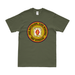 2-23 Marines OEF Veteran T-Shirt Tactically Acquired Military Green Distressed Small