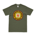2-23 Marines OIF Veteran T-Shirt Tactically Acquired Military Green Distressed Small