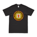 2-23 Marines OIF Veteran T-Shirt Tactically Acquired Black Distressed Small