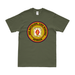 2-23 Marines Veteran T-Shirt Tactically Acquired Military Green Clean Small