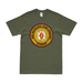 2-23 Marines Veteran T-Shirt Tactically Acquired Military Green Distressed Small