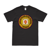 2-23 Marines Veteran T-Shirt Tactically Acquired Black Distressed Small