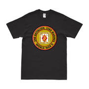 2-23 Marines World War II Tribute T-Shirt Tactically Acquired Black Clean Small