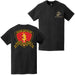 Double-Sided 2/3 Marines Unit Logo EGA T-Shirt Tactically Acquired   