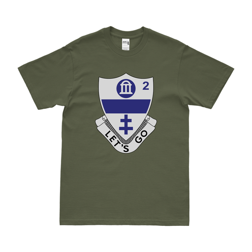 2-325 Airborne Infantry 'White Falcons' T-Shirt Tactically Acquired Military Green Clean Small