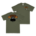 Double-Sided 'No Slack' 2-327 IR Shamrock T-Shirt Tactically Acquired Military Green Small 