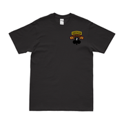 2-327 IR "No Slack" Shamrock Ranger Tab Left Chest T-Shirt Tactically Acquired Small Black 