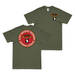 Double-Sided 2-327 Infantry Vietnam Veteran T-Shirt Tactically Acquired Military Green Small 
