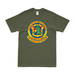 Distressed 2nd Bn 4th Marines (2/4 Marines) Logo T-Shirt Tactically Acquired Small Military Green 