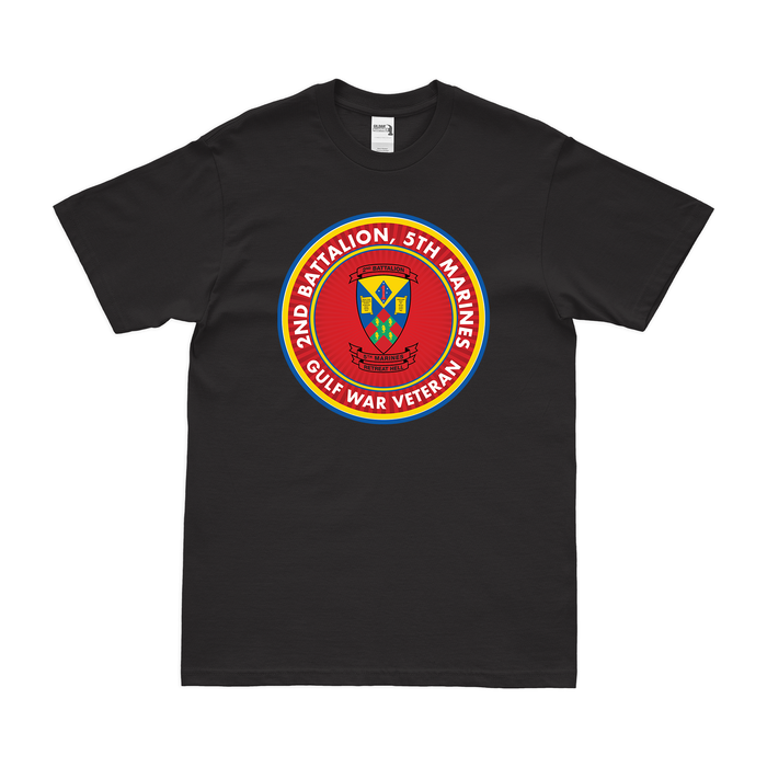 2nd Bn 5th Marines (2/5 Marines) Gulf War Veteran T-Shirt Tactically Acquired   