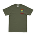2/5 Marines Logo Left Chest Emblem T-Shirt Tactically Acquired Small Military Green 