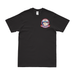 2-501 Parachute Infantry Left Chest Logo T-Shirt Tactically Acquired Black Small 