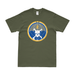 2-504 Airborne Infantry Regiment Logo T-Shirt Tactically Acquired Military Green Distressed Small